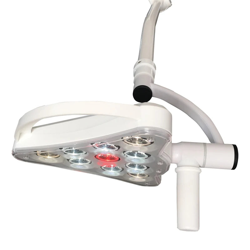 Minston Q10 Ceiling Mount Examination Light Single and Dual Arm head 2. Shop now at Zone Medical.