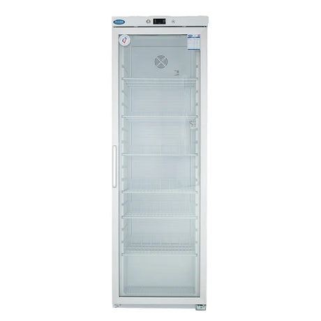 Nuline PR350 Pharmacy Vaccine Refrigerator front view door closed. Shop now at Zone Medical.