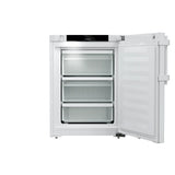 Liebherr SFTvh 1501 under counter freezer door open. Shop now at Zone Medical.