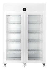 Liebherr SRPvh 1412 Glass Double Door Pharmacy Medical Laboratory Refrigerator with Circulating Cooling - 1447 Litres