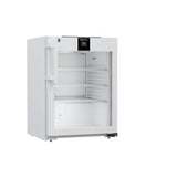 Liebherr SRTvh 1511 under counter medical refrigerator side view. Shop now at Zone Medical.