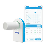 Safey Clinic Spirometer Lite with the mobile app. Shop now at Zone Medical.