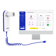 Safey USB Desktop Spirometer Hero Image. Shop now at Zone Medical.