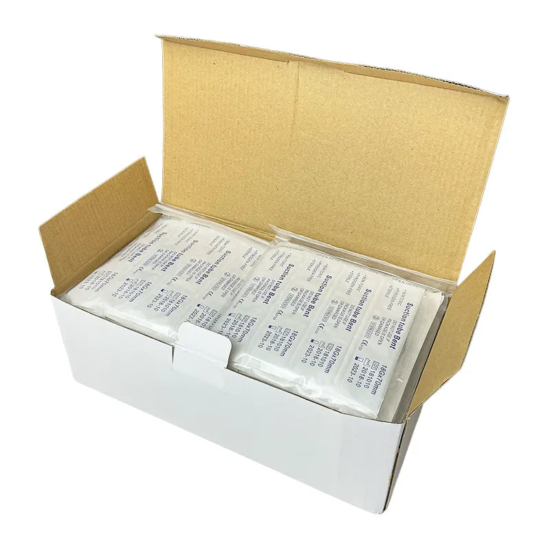 Sterile Individually Wrapped Disposable Suction Tube box of 200. Shop now at Zone Medical.