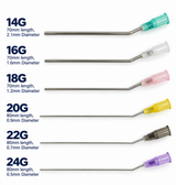 Disposable Suction Tubes Bent Non-Sterile Pack of 100