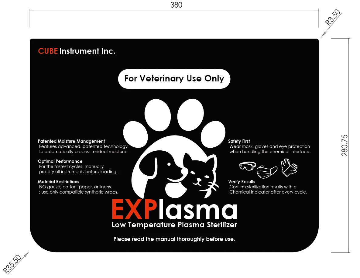 Cube Explasma Veterinary. Shop now at Zone Medical.