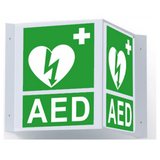 3D AED Sign