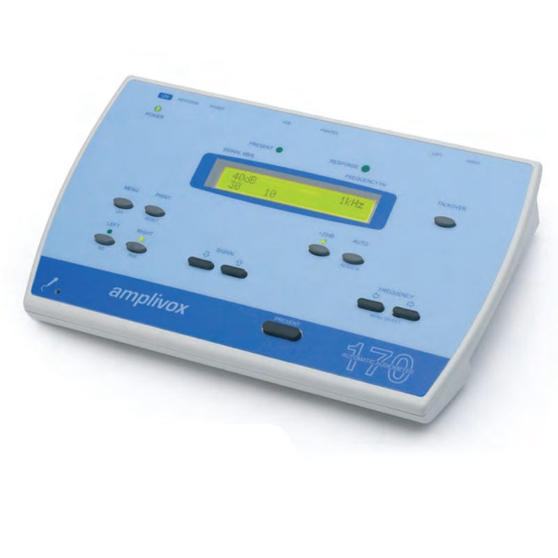 Amplivox 170 Automatic & Manual Screening Audiometer with DD45 Headset