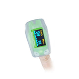Child Fingertip Pulse Oximeter Frog Design C53 LCD