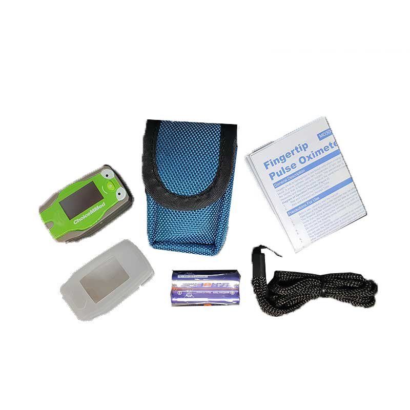 Child Fingertip Pulse Oximeter Frog Design C53 LCD