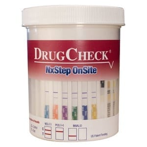 DrugCheck NxStep Urine Drug Screen - 9 Drugs + Alcohol