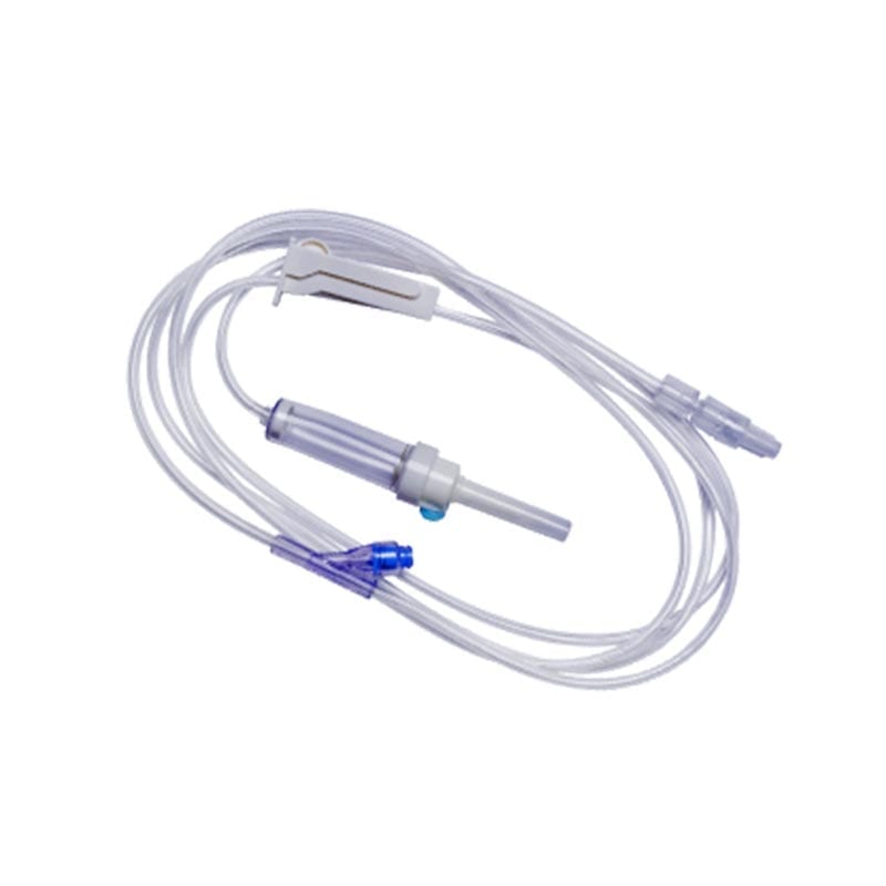 Multigate Medical Giving Set Infusion Needle Free