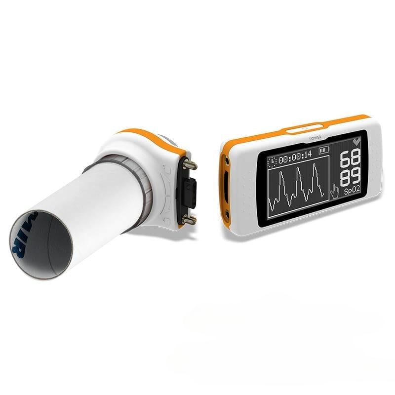 MIR Spirodoc Spirometer with 3D Oximeter and SpO2 Second Hand