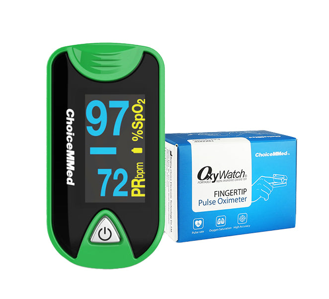 Choicemed Fingertip Pulse Oximeter with OLED Display