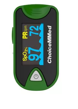 Choicemed Fingertip Pulse Oximeter with OLED Display